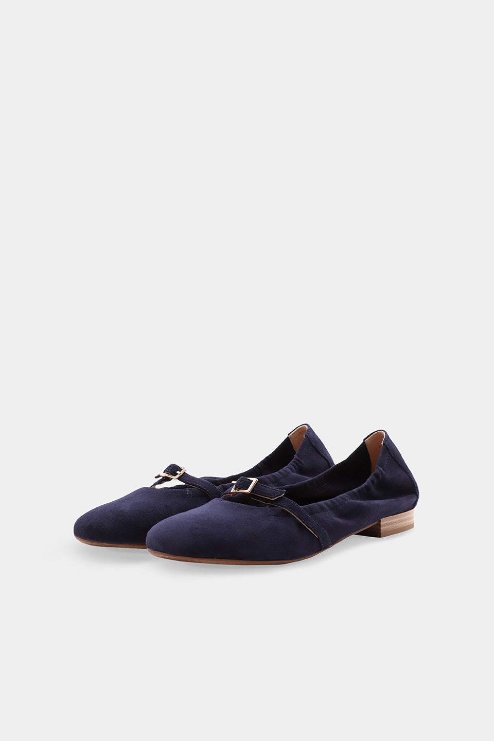 Clara Strap Camoscio - Navy